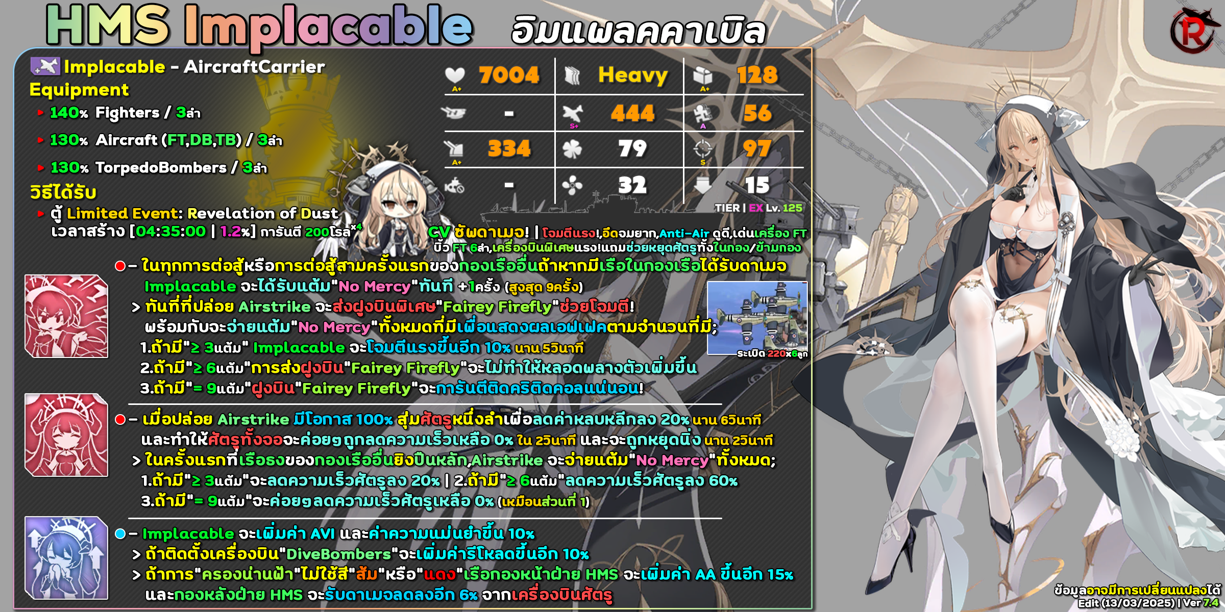 ข้อมูลของ | Azur Lane Guide TH